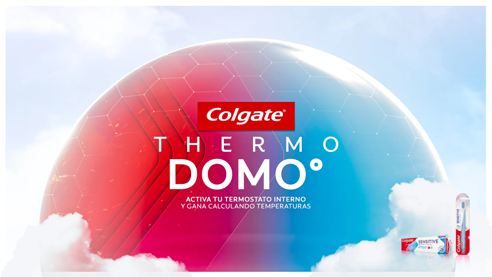 Thermo Domo, campaña de emblue Experience para Colgate